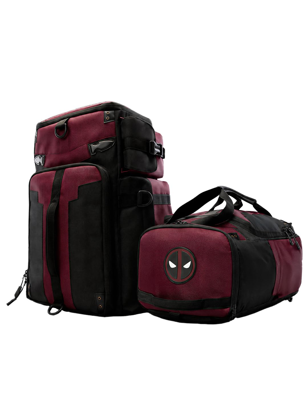 The Souled Store Deadpool: Maximum Effort Backpacks | Official Marvel Merchandise | Premium Water-Resistant Laptop Bag | Durable Urban Travel Rucksack for Men & Women