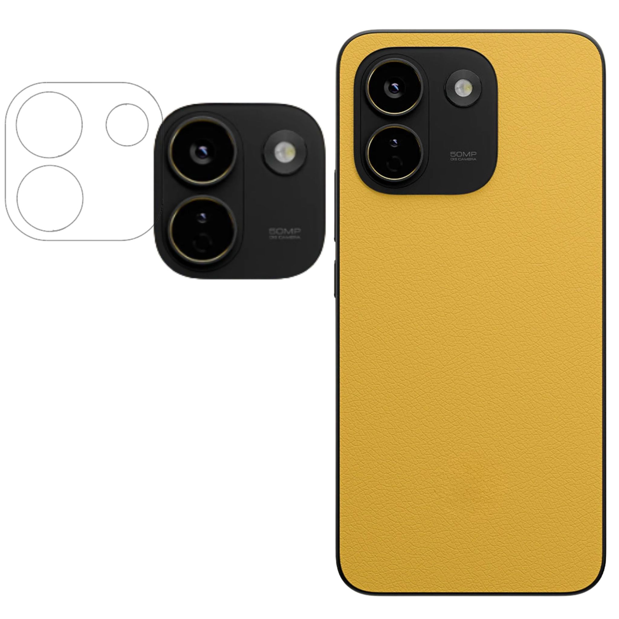 ISAAK Back Camera Lens Protector compatible for Poco X8 Power 5G (Pack of 1)