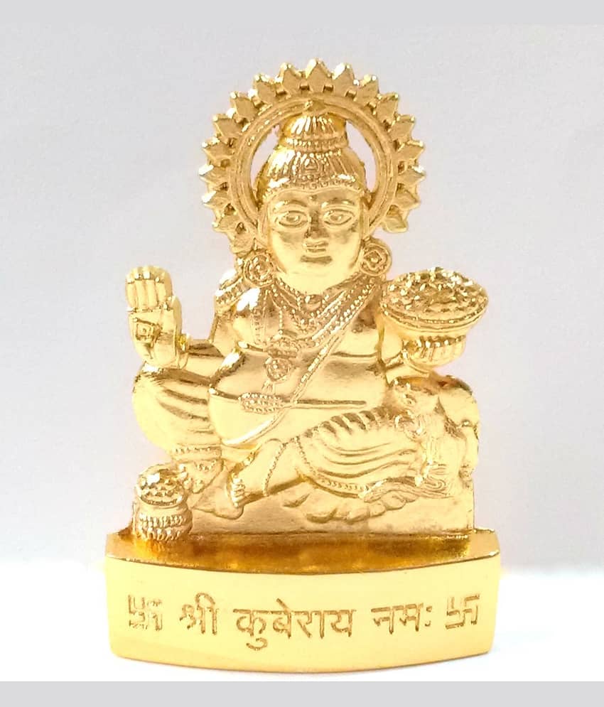 Shri Astha Vinayak Iron Lord Kuber Idol ( 1 cm )