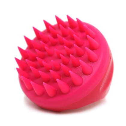 Elecsera Anti Dandruf Massager Hair Wash Brush with Soft Silicone Bristles scalp massager ()