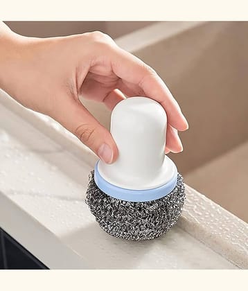 Dust N Shine  Dish Scrub Brush Small Cleaning Brush Dish Scrubber Brush Cleaning Brushes for Household Use (pack of 1)