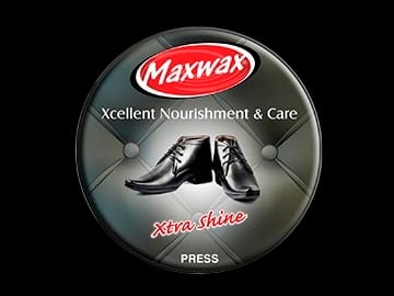 Maxwax Paste Shoe Polish 15 g - Black
