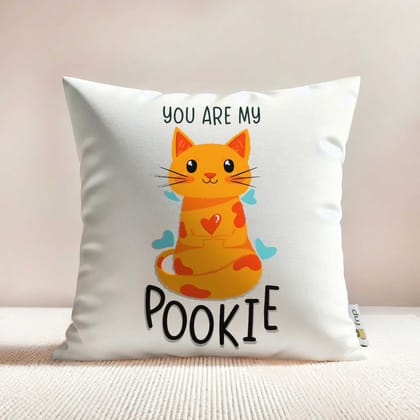 FNP My Pookie Cushion with Custom Text or Image, Perfect for Gifts or Home Decor