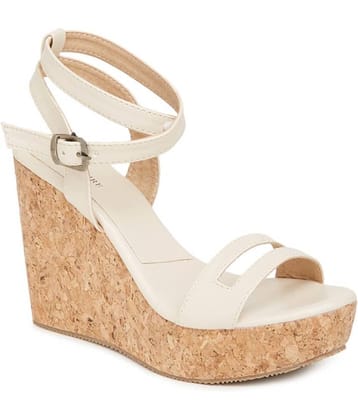MARC LOIRE - White Women's Wedges Heels