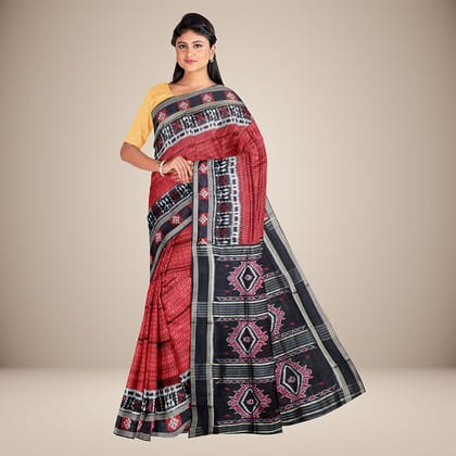 Pasapali Border Khandua Silk Saree Pasapali Border Khandua Silk Saree