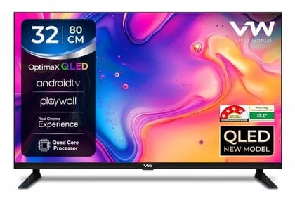 Visio World 32 inch HD Ready QLED Smart Android TV VW32AQ1