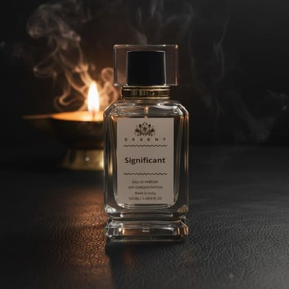 Essent Perfumes Significant Eau de Parfum (EDP) – Sophisticated Woody Fresh Long Lasting Perfume – Unisex Fragrance