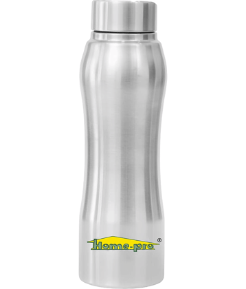 HomePro - Silver Water Bottle 1000 mL ( Set of 1 )