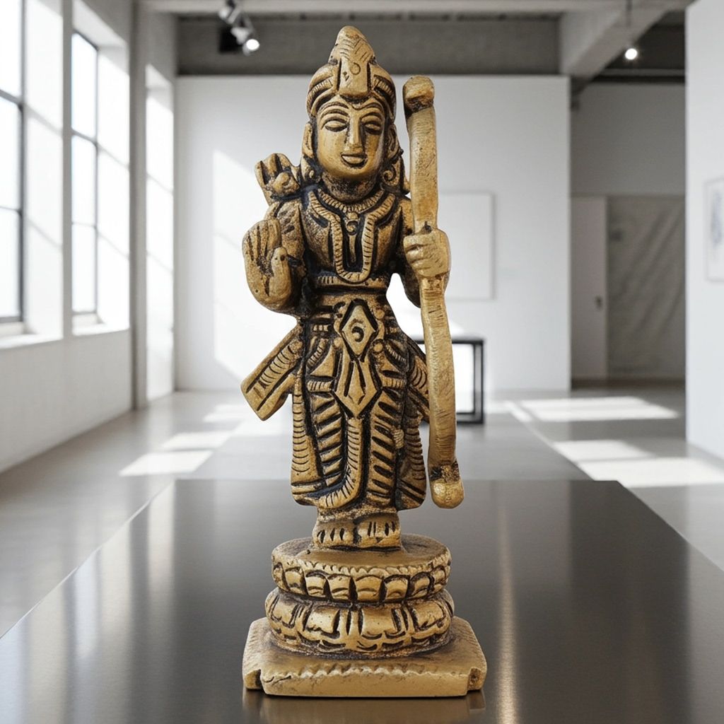 Brass Showpiece Ram Ji God Idol Statue (BSMAS1709 C)