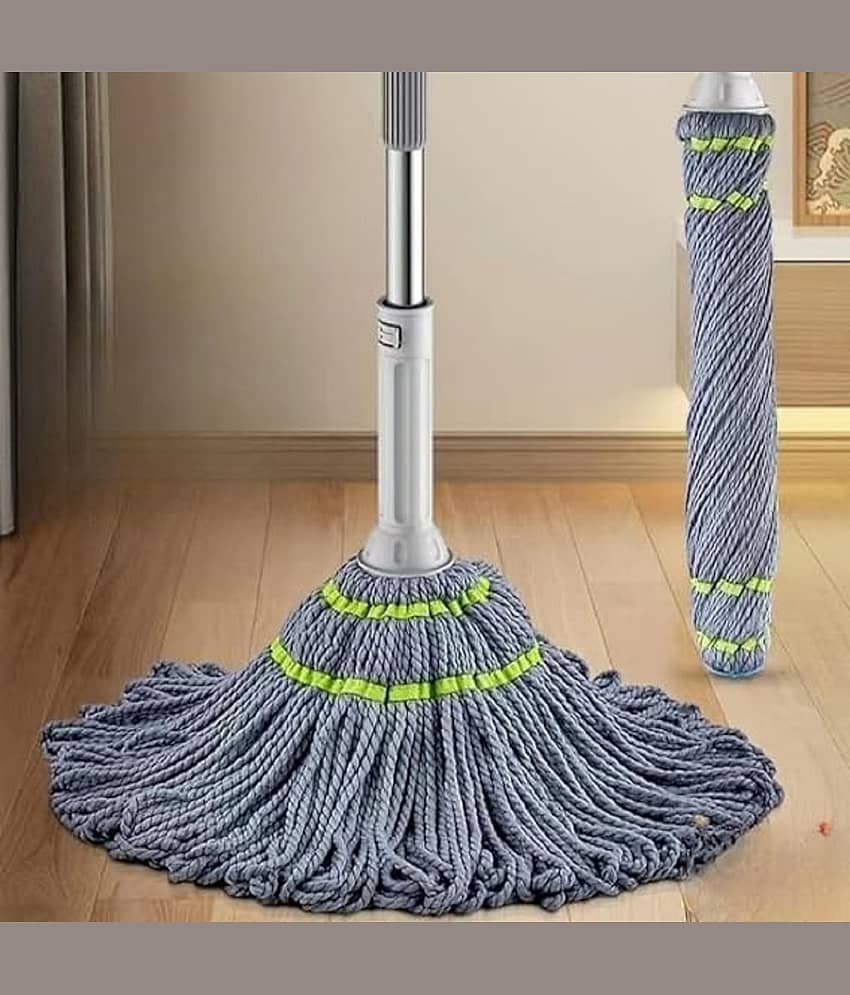 RAMDEV ENTERPRISE Handle Mop ( Extendable Mop Handle with 360 Degree Movement )
