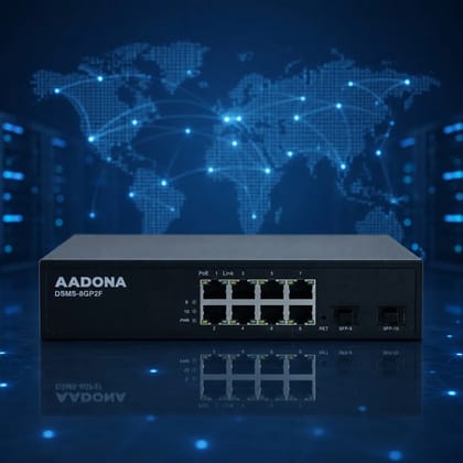OUS-8GP2G2F 8 Port 10/100/1000Mbps + 2 Port 10/100/1000Mbps RJ-45 + 2 Port 1000Mbps SFP Uplink, Supports 150W PoE. OUS-8GP2G2F 8 Port 10/100/1000Mbps + 2 Port 10/100/1000Mbps RJ-45 + 2 Port 1000Mbps SFP Uplink, Supports 150W PoE.