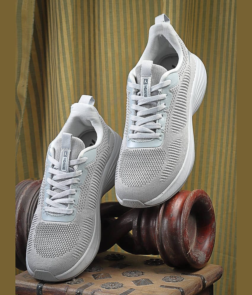 Action Breathable For Men Silver Men's Sports Running Shoes