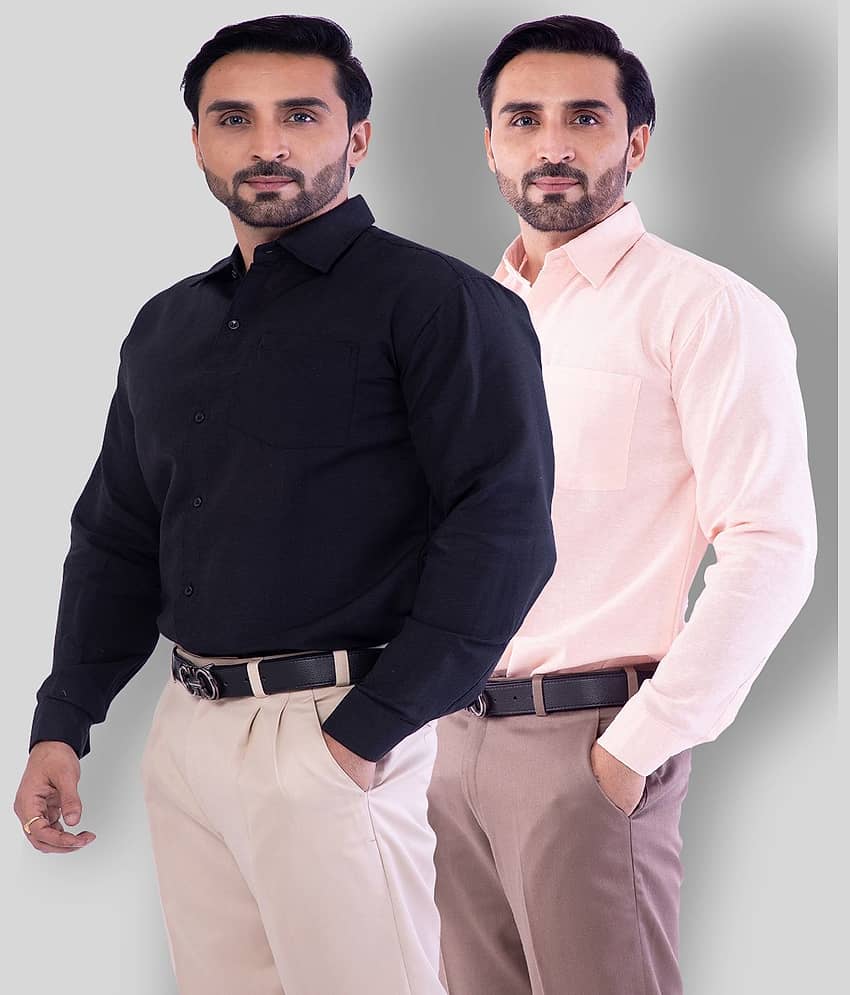 DESHBANDHU DBK - Multicolor Cotton Regular Fit Men's Casual Shirt (Pack of 2 )