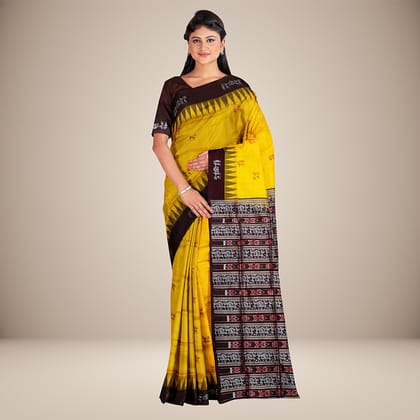 Tribal Motif Bomkai Silk Saree Tribal Motif Bomkai Silk Saree