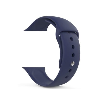Blue Silicone Strap - 22 MM Blue Silicone Strap - 22 MM