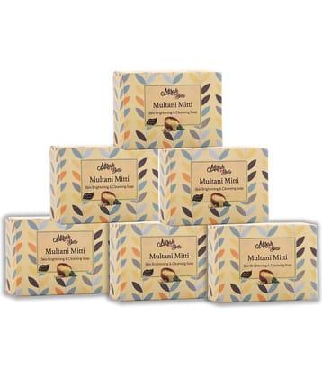 Mirah Belle Organic Multani Mitti 125 gram Soap 750 g Pack of 6
