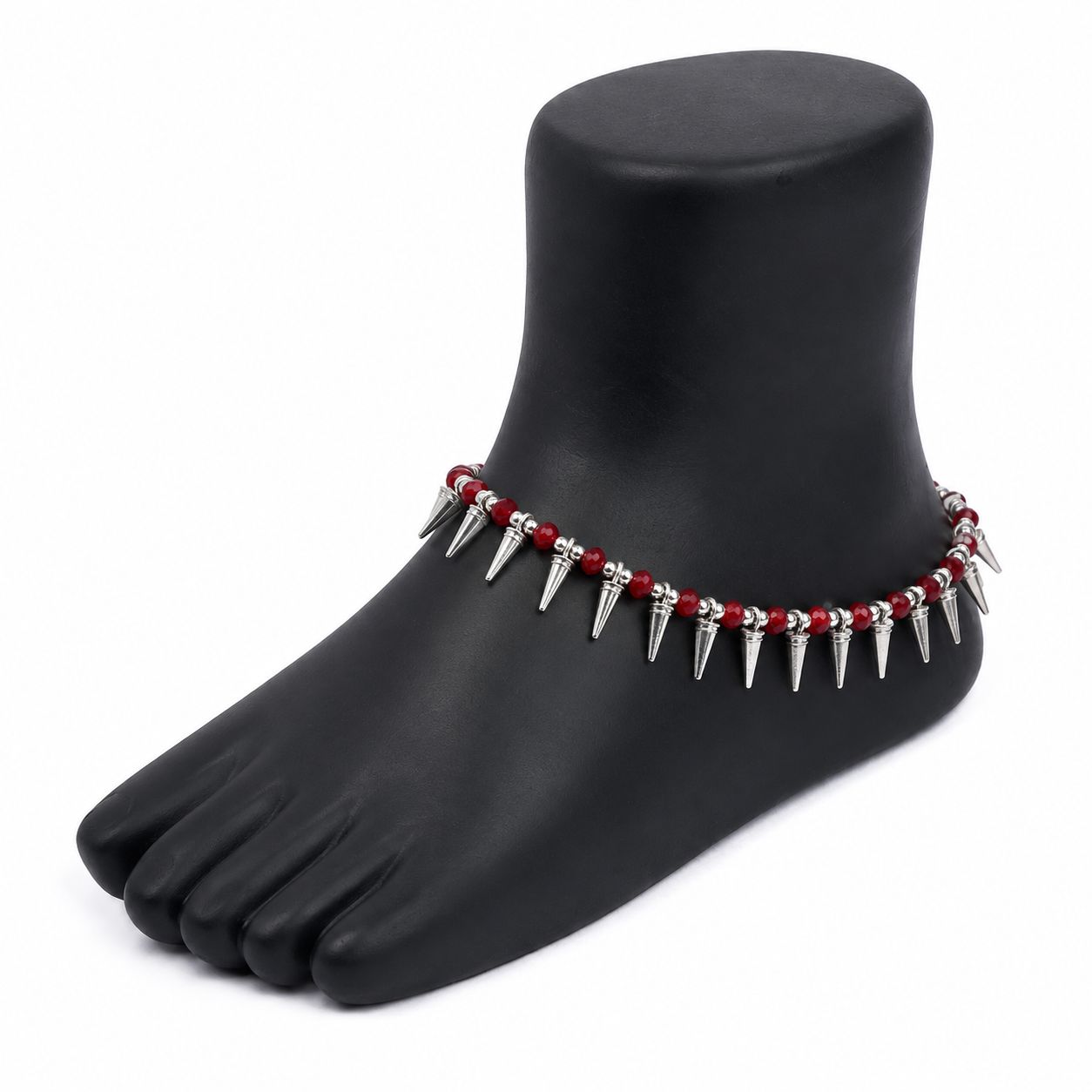 Oxidized German Silver Anklet (Payal)