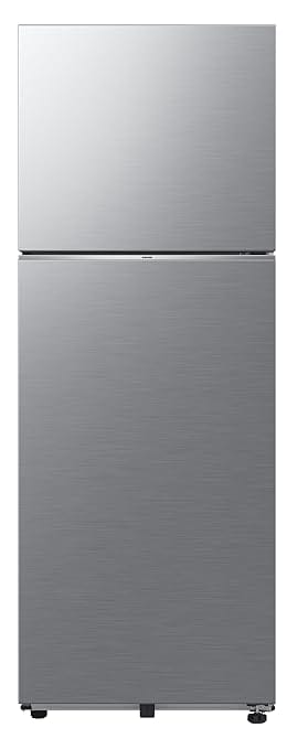 Samsung 330 L, 2 Star, Convertible 5-in-1, Digital Inverter, Frost Free Double Door, WiFi Enabled Bespoke AI Refrigerator (RT34DG5A2BS8HL, Elegant Inox, Silver)