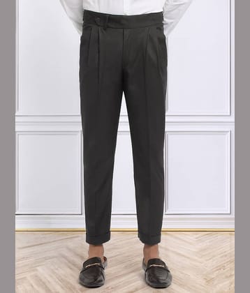 Klotthe Slim Men's Gurkha Pant - Black ( Pack of 1 )