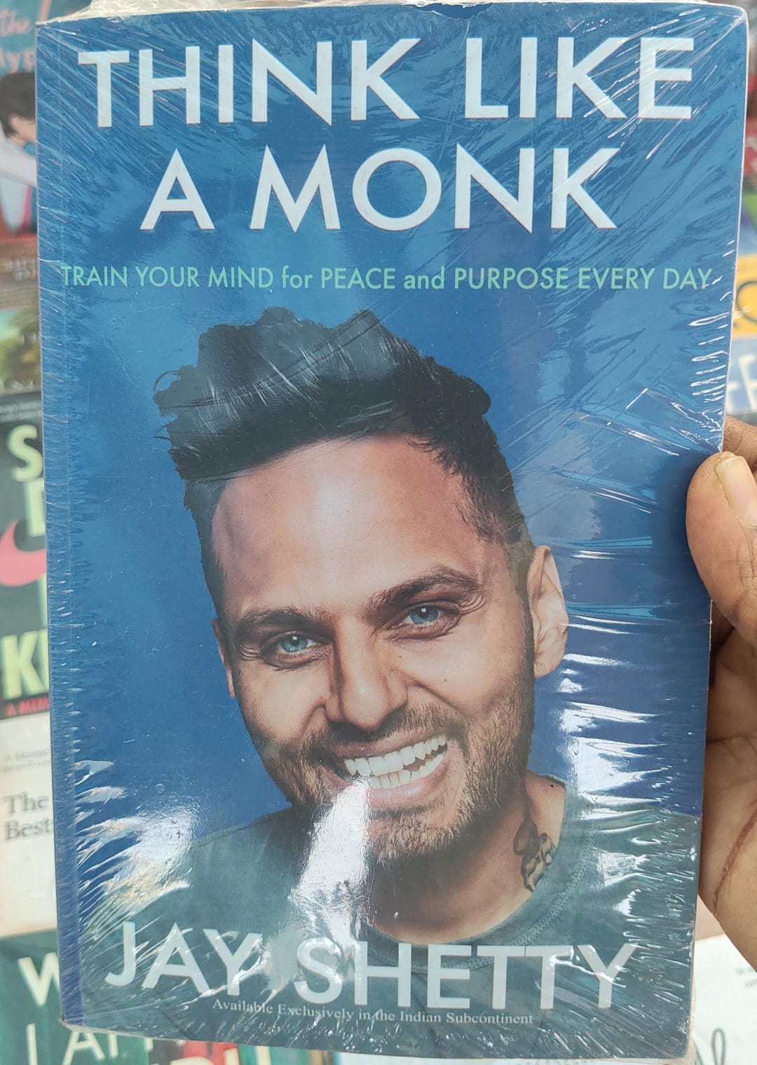 Think like A monk Book