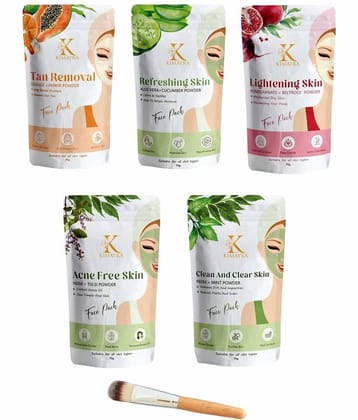 Kimayra Tanning Face Pack Combo Powder for Natural Brightening Skin