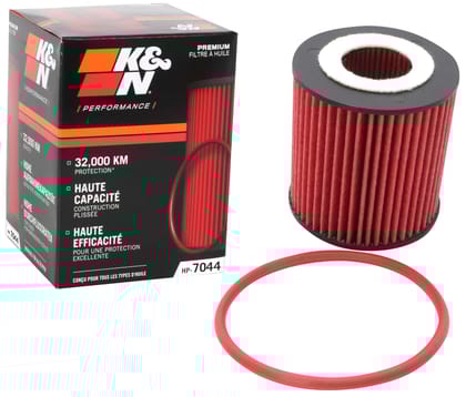 K&N Oil Filter - High Performance-Series compatible with Ford & Mazda (HP-7044)