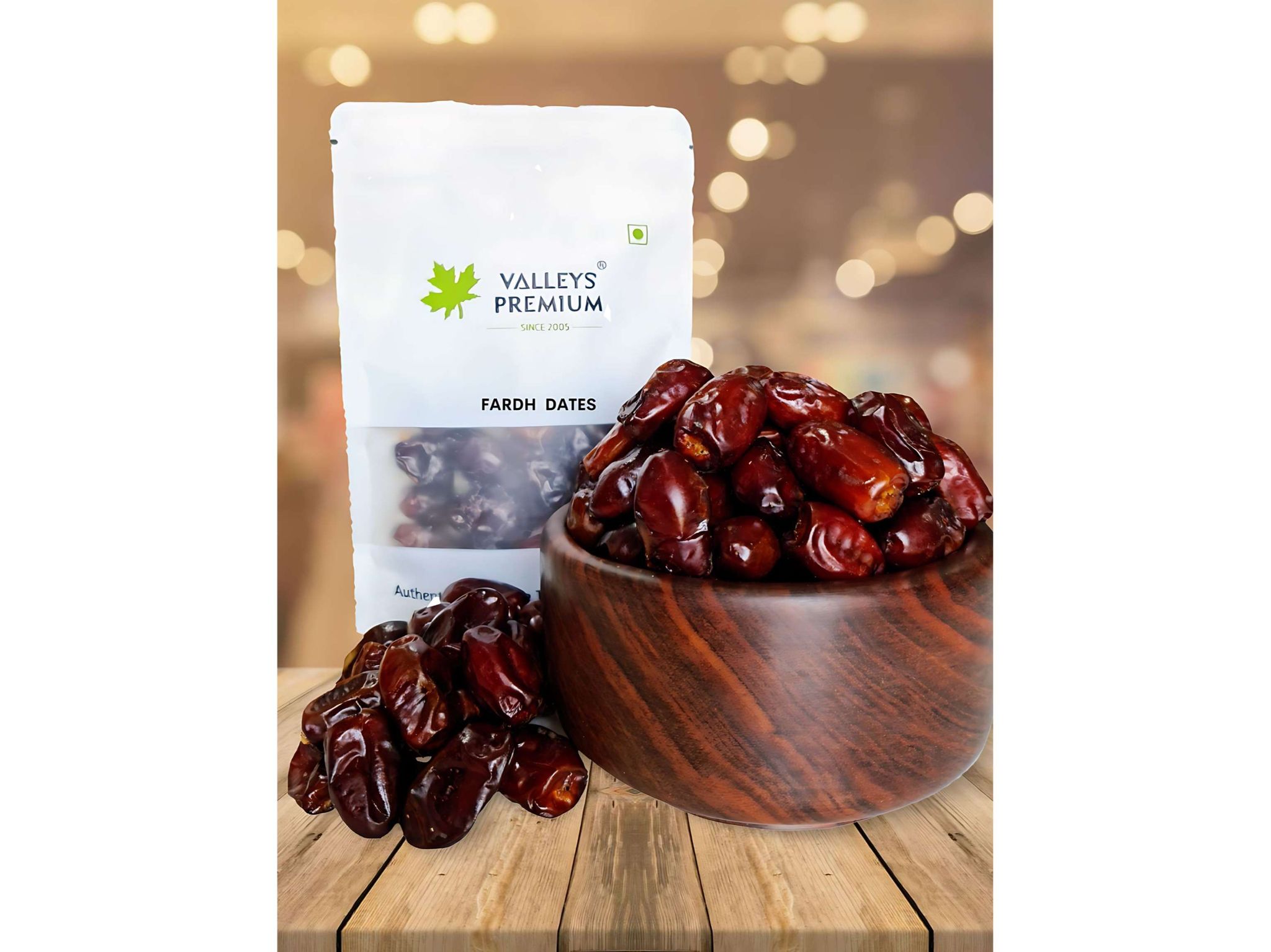 Valleys Premium Emirati Fardh Dates - 400 Gram