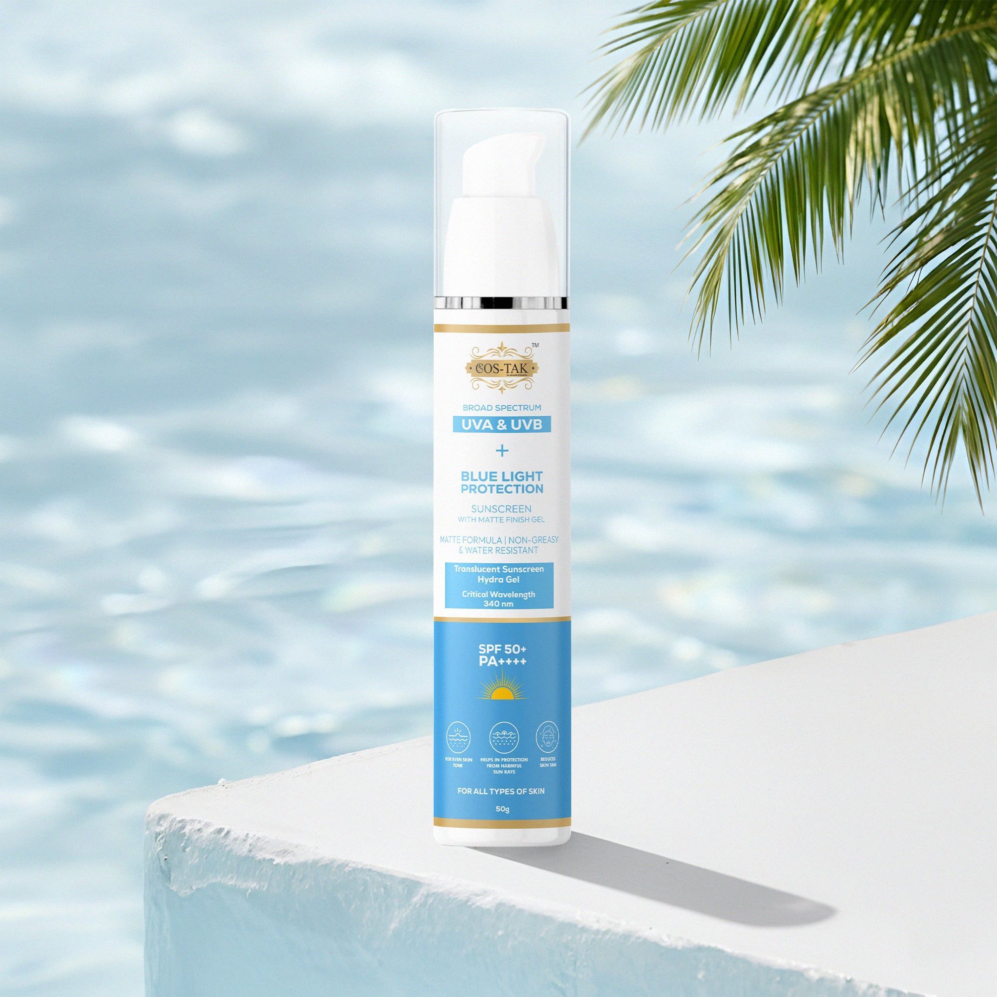 Blue Light Protection Matte Sunscreen