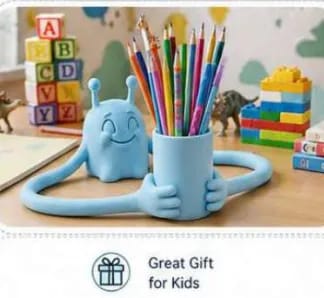 ALIEN PEN HOLDER Cute. Fun. Out of this world!.