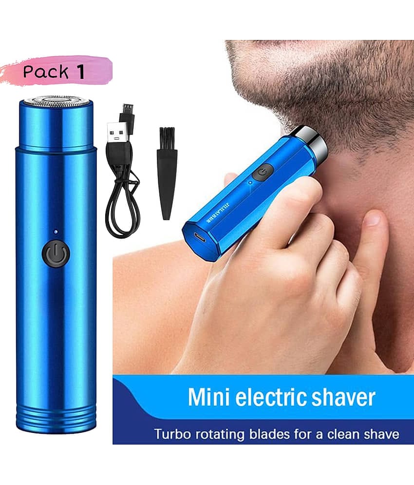 Tapixaa Mini Electric Shaver Multicolor Cordless Multigrooming Kit With 30 minutes Runtime