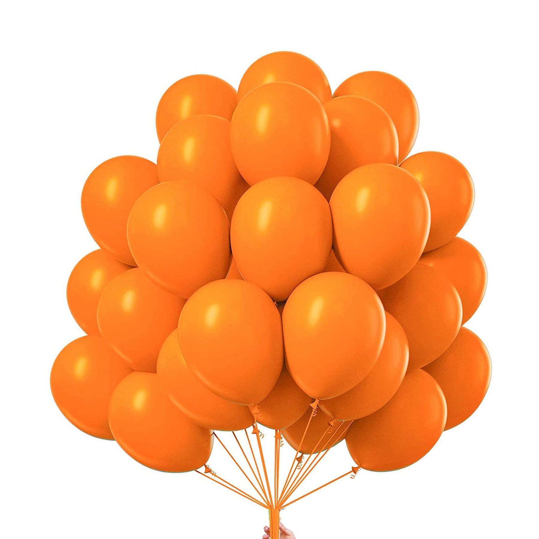 Hermes Orange Premium Latex Balloons 10" - 50PC