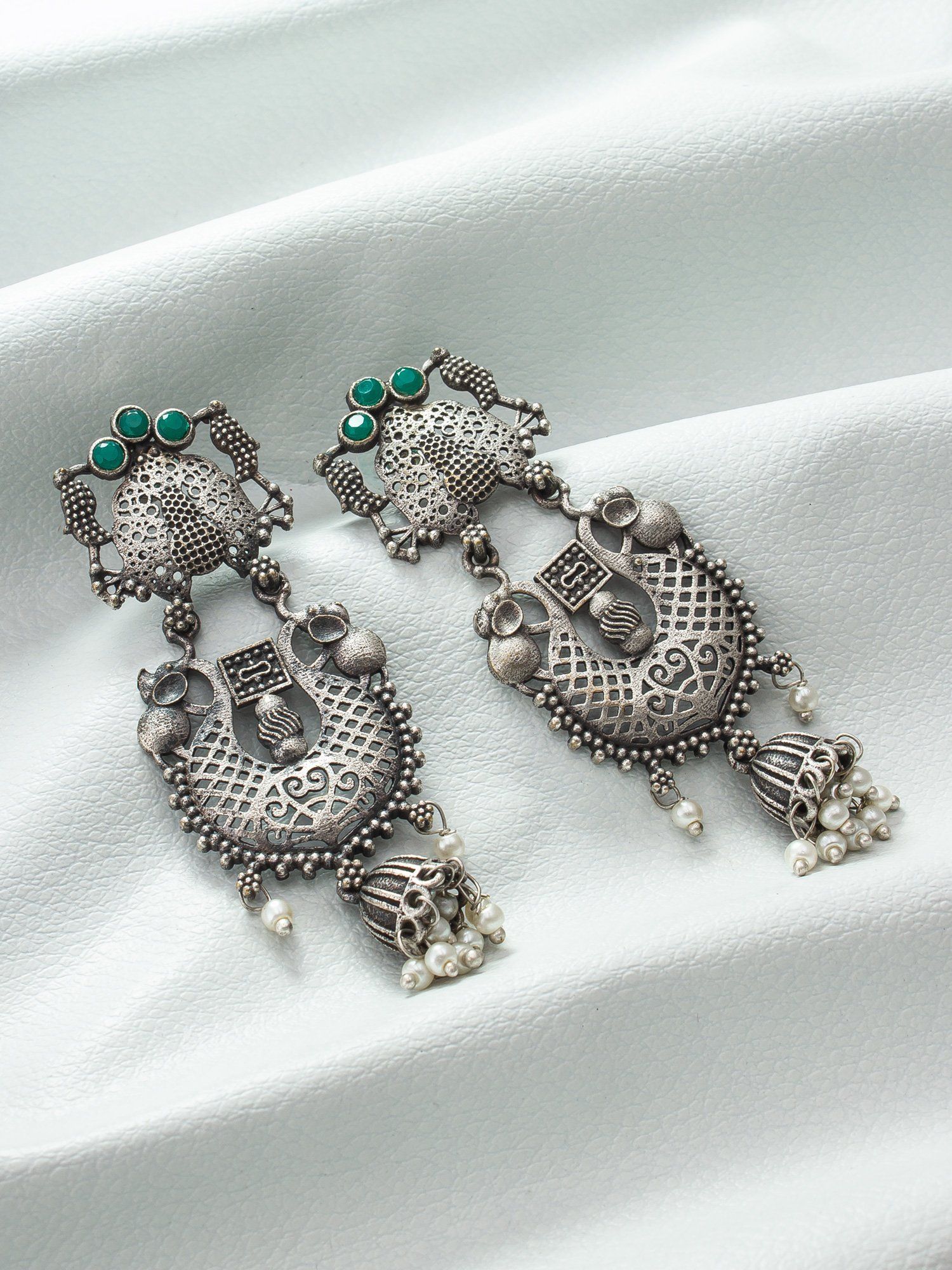 Morison Golden Spiral Earrings Unique and Eye-Catching Design