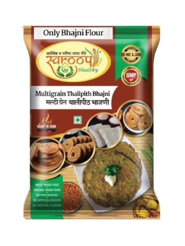 Swaroop Multigrain Thalipith Bhajni Flour (200g) | Authentic Maharashtrian Blend | Traditional Flatbread Mix
