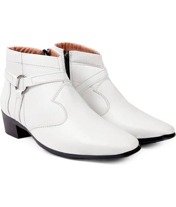 ZXYZO White Formal Boot