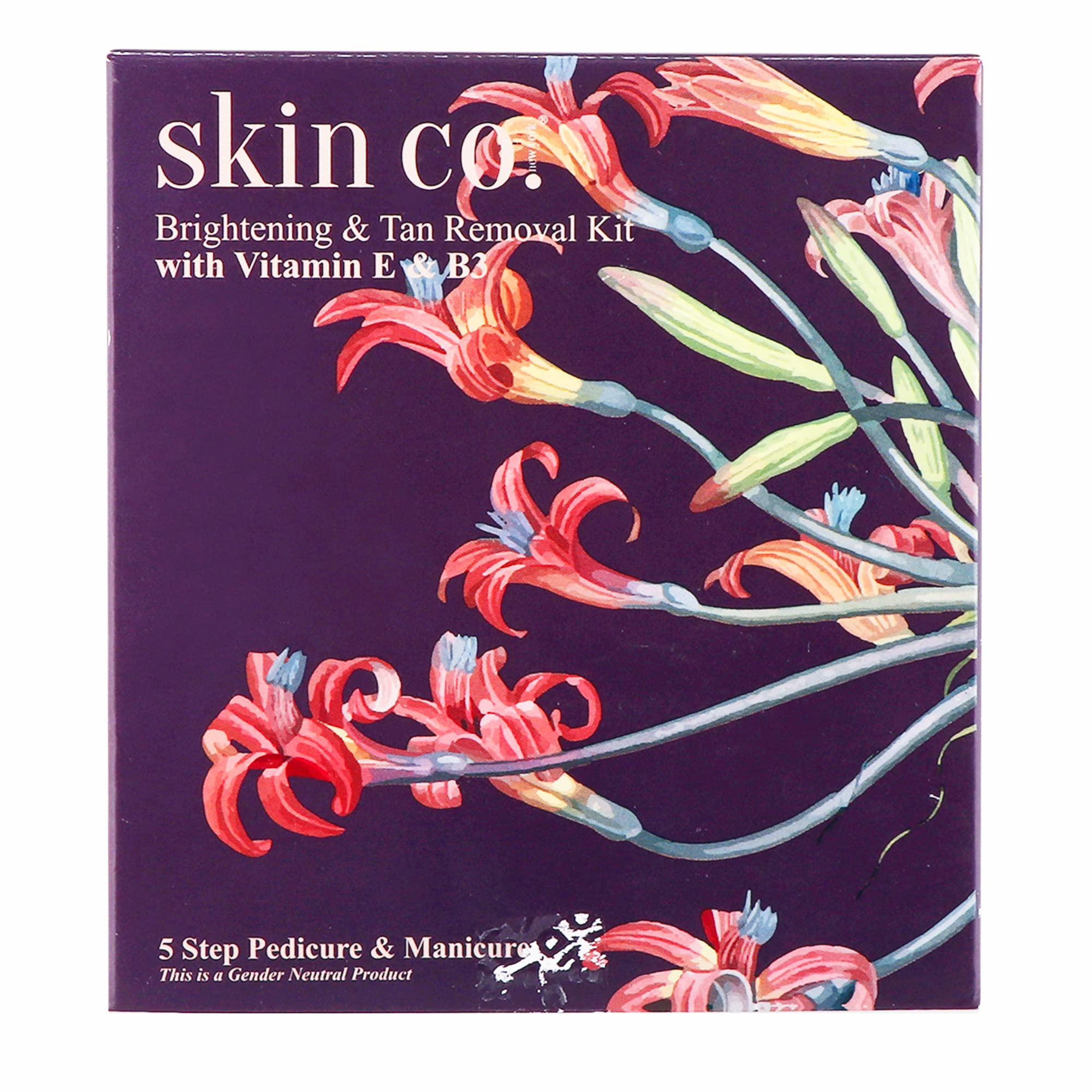 Skin co. new york Ultra Hydrating softning Pedicure Manicure For women Hand & Foot Home Care Spa (50 g, Set of 5)