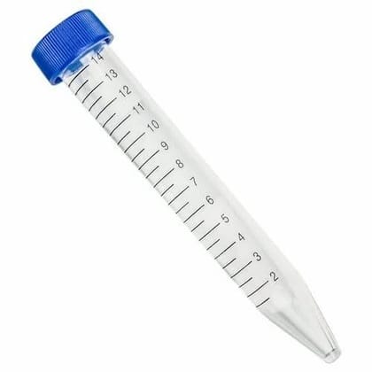 15ml Centrifuge Tube with Blue cap individual Sterile Pack 100 PCS