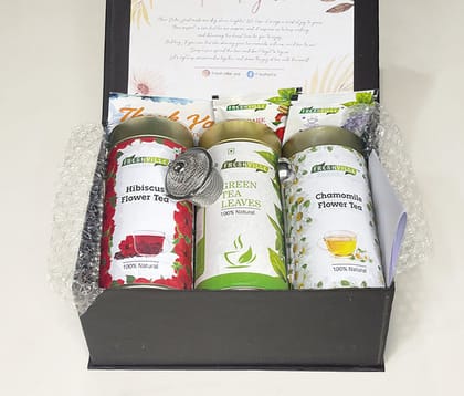 Freshville Hibiscus Green and Chamomile Tea Box 100gm x 3