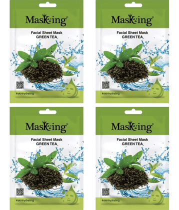 Masking - Fairness Sheet Mask for Combination Skin ( Pack of 4 )