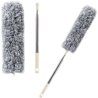 Xamile Microfiber Duster Collector Washable Bending Extendable Duster Wet and Dry Duster