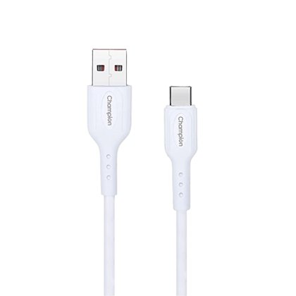 Champion USB to Type-C 3Amp Data Sync & Charging Cable PVC 1M for all Android & Type-C Devices