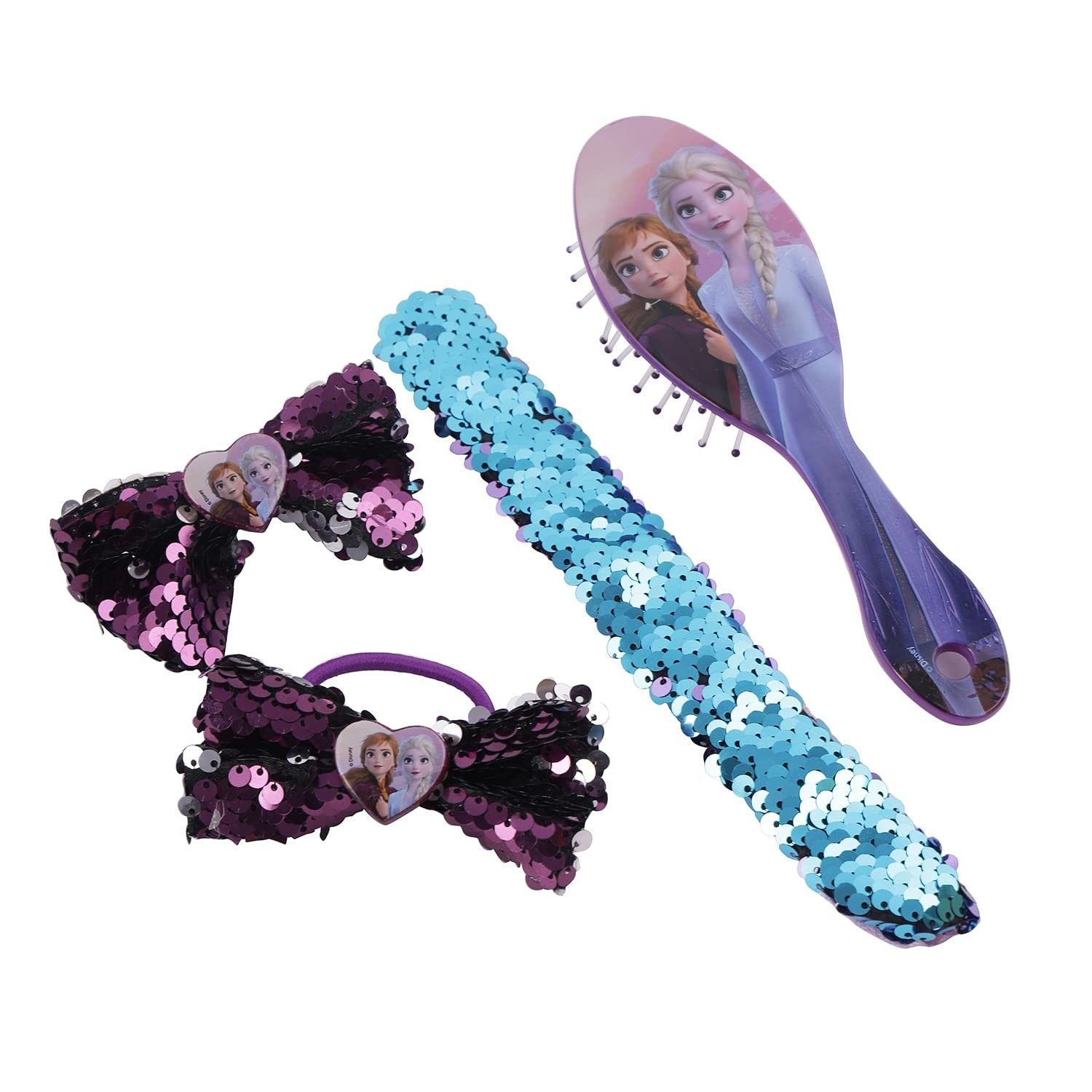Li'l Diva Disney Frozen, 2 Glitter Party Fashion Accessories Set For Girls 3 Years and Above