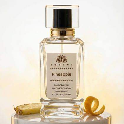 Essent Perfumes Pineapple Eau de Parfum (EDP) – Tropical Fruity Sweet Long Lasting Perfume – Unisex Fragrance