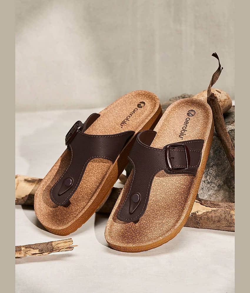 Aeroblu - Black Men's Sandals