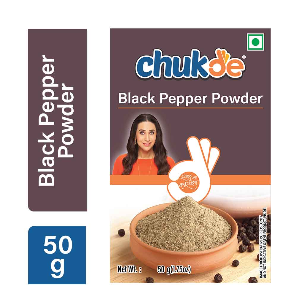 Chukde Black Pepper Powder 50gms