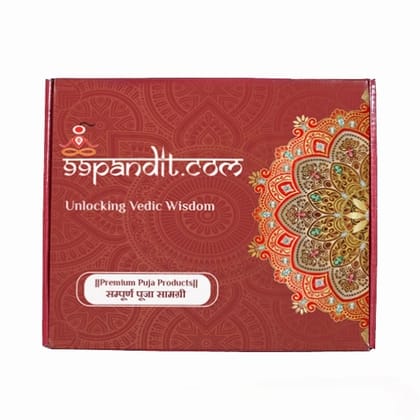 Authentic Baglamukhi Jayanti Puja Samagri Kit 21 Items