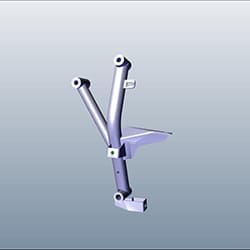 ENGINE HANGER ASSY R - KARIZMA FIGHTER EDITION| XMR 210| XMR OBD2 PHASE B BASE| XMR TFT SPEEDO - 50353ACA100S
