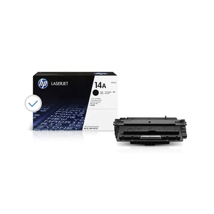 HP 14A Black Original LaserJet Toner Cartridge (CF214A)