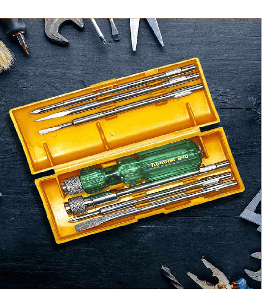 Taparia 840 Screw Driver Set with Neon Bulb