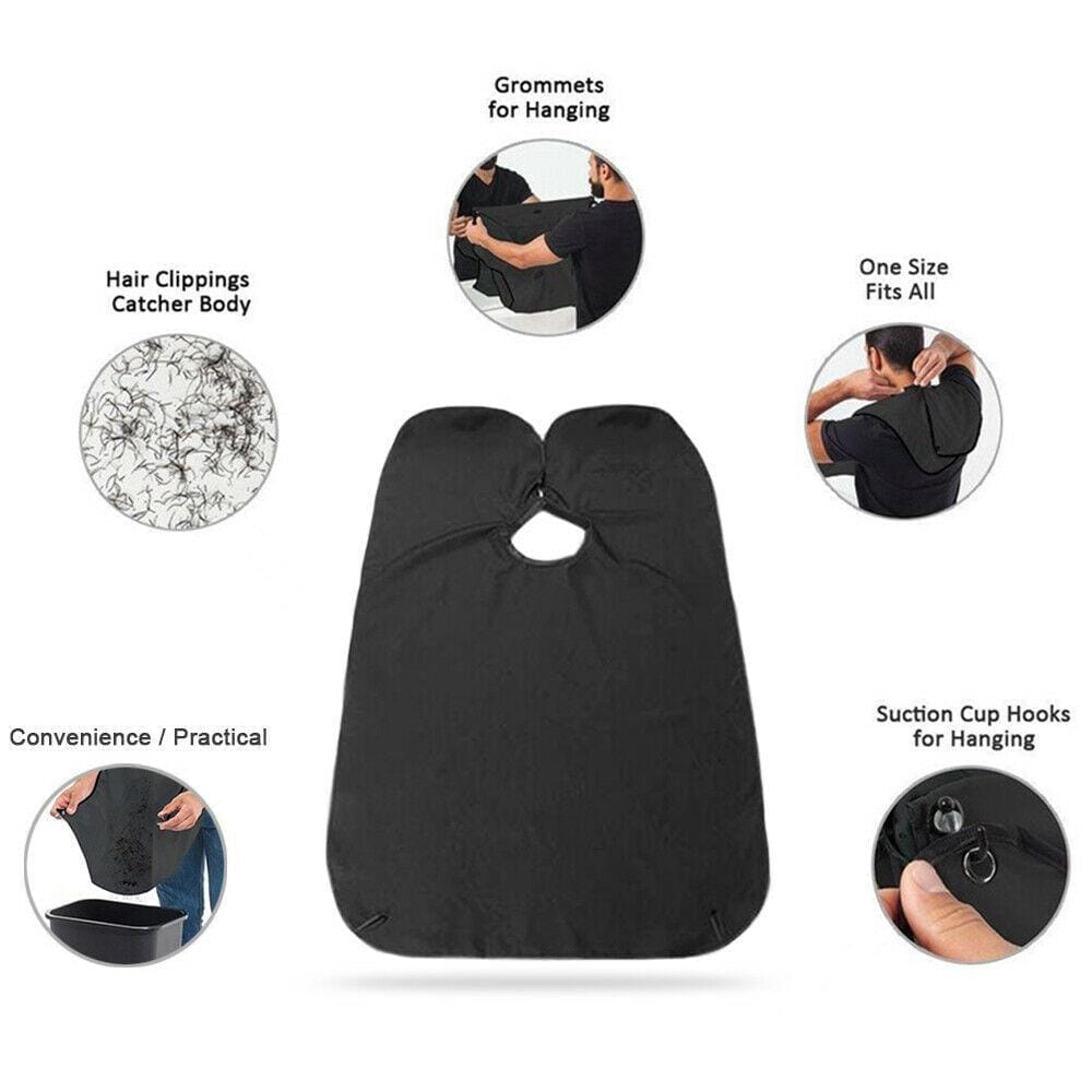 DHRUVINSRI Beard Grooming Apron- BUY1 GET 1 FREE – 2 PCS Set
