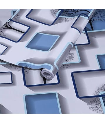 KAAF - Abstract 3D Wallpaper ( 40 x 500 ) cm ( Pack of 1 )